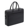 Fashionable men's briefcase, trendy large-capacity business genuine leather men's bag, multifunctional men's handbag commuti