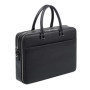 Fashionable men's briefcase, trendy large-capacity business genuine leather men's bag, multifunctional men's handbag commuti