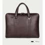 Luxury Genuine Leather Briefcase Men Leather Business Bag 15.6" Laptop Bag 14 Male Office Bag Document File Case Shoulder Bag