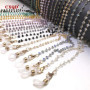 Fashion Reading Glasses Chain For Women Sunglasses Cords Casual 4mm Geometric Triangle Beaded Stainless Steel Eyeglass Masks