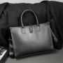 Retro Briefcase Men Handbags Shoulder Bags Business File Crossbody Bag Luxury Leather Men's Briefcase Large Capacity Laptop Bags