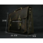 Vintage Crazy Horse Genuine Leather Men Briefcase 15" Laptop Bag Work Business Bag Shoulder Messenger Bag Male Tote Handbag M088