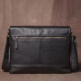 Luxury Design Genuine Leather Shoulder Bag Men's Business Briefcase Natural Cowhide Retro Crossbody Daily Commuter Messenger Bag