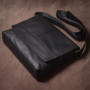 Luxury Design Genuine Leather Shoulder Bag Men's Business Briefcase Natural Cowhide Retro Crossbody Daily Commuter Messenger Bag