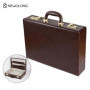 PU Leather Combination Lock Briefcase, Laptop & Document Carry On Suitcase, Money Organizer Travel Case, Fast Shipping