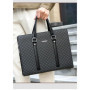 New men's handbag, business briefcase, large capacity password lock, anti-theft men's bag, shoulder bag, conference file bag