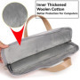 Laptop Bag For Macbook Air Pro 16 Notebook Case Sleeve Pouch HP Huawei Lenovo Dell 13.3 14 15.6 Inch Shoulder HandBag Briefcases