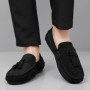 High Men Casual Shoe Fashion Suede Soft Men Loafers Leisure Moccasins Slip on Men's Driving Shoes Lazy Shoe Handmade Flats Comfy