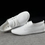 Summer Breathable Men's Shoes British Casual Shoes Board Shoes Round Toe White Style Korean Style Trendy Youth Shoes Sneakers