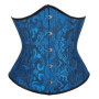 Women Corsets Bustiers Sexy Jacquard Underbust Corset Plastic Bones Korset Basques Shaper Elegant Waist Bustier Top