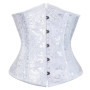 Women Corsets Bustiers Sexy Jacquard Underbust Corset Plastic Bones Korset Basques Shaper Elegant Waist Bustier Top