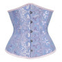 Women Corsets Bustiers Sexy Jacquard Underbust Corset Plastic Bones Korset Basques Shaper Elegant Waist Bustier Top