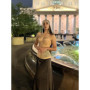 Sexy Lace Strapless Hollow Out Corset Women Bandage Party Wear Off Shoulder Slim Chic Vest Sleeveless Backless High Street Tops