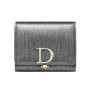 Bright Fashion Women Cowhide Leather Wallet Anti Rfid Card Holder Short Purse for Girl