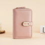 Women's Wallet 2025 Trend Leather Mini Short Female Wallets Fashion Small Girls Clutch Coin Purse Card Holders Money Bag Caibu