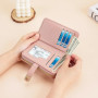 Women's Wallet 2025 Trend Leather Mini Short Female Wallets Fashion Small Girls Clutch Coin Purse Card Holders Money Bag Caibu