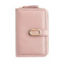 Women's Wallet 2025 Trend Leather Mini Short Female Wallets Fashion Small Girls Clutch Coin Purse Card Holders Money Bag Caibu