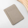 Luxury Custom Initials Card Holder Genuine Leather Slim Mini Women Wallet Personalize Letters Name Men Cowhide Credit Card Case