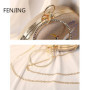New Women's Retro Crane Embroidered evening Bag Round Handbag Banquet Messenger Bag for Women Dinner Circular Purse Clutches Sac