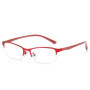 Myopia Glasses Women Blue Light Half Frame Computer Eyeglasses 2 PCS Female Ultralight Metal Square Nearsighted Eyewear 0 ~ -6.0