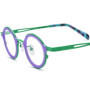 Wind Red Pure Titanium Luxury Glasse Frame Men Fashion Brand Design Glasses Frame Woman Retro Round Ultralight Frame Z571