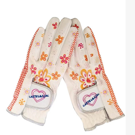 The new Castelbajac Lady's golf gloves are wear-resistant, breathable, non-slip, four-season