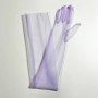 Opera Prom Thin Mesh Long Transparent Gloves Full Finger Sun Protection Long Sheer Gloves 70cm Driving Gloves Summer