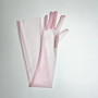 Opera Prom Thin Mesh Long Transparent Gloves Full Finger Sun Protection Long Sheer Gloves 70cm Driving Gloves Summer