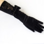 Ladies Gloves Bow Lace Satin Gloves Dance Performance Ceremonial Gloves Nightclub Satin Gloves Wedding Bridal Gloves C015